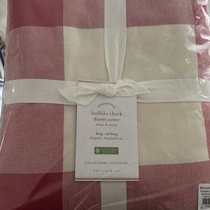 Pottery Barn Buffalo Check Duvet Cover